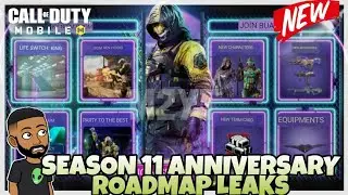 NEW SEASON 11 AND ANNIVERSARY ROADMAP LEAKS CALL OF DUTY MOBILE COD MOBILE CODM