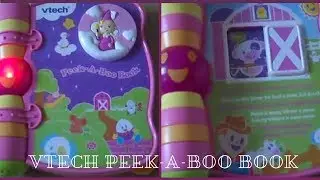 Vtech peek a boo book.Musical nursery rhymes book for babies and toddlers.