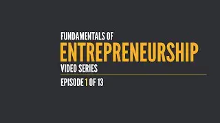 Episode 1 How to be Enterprising & Entrepreneurial