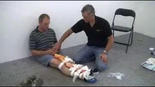 A Simple Method For Splinting A Leg