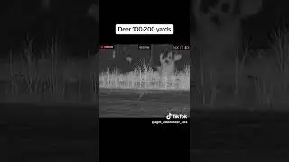 150 yard Deer THERMAL   Link in comments #ThermalImaging #thermal #CoolTech #OutdoorAdventures #agm