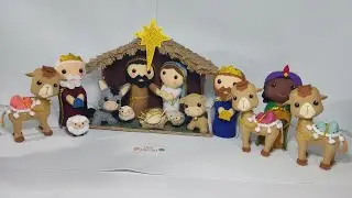 Taller Pesebre Navideño. Ovejita y Camello