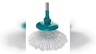 Review: Mop Girat&oacute;rio Fit c/ cesto pl&aacute;stico 8L e 1 refil Rayco