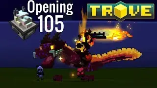 Trove Opening 105 Lesser Dragon Cache & Crafted Selene Dragon