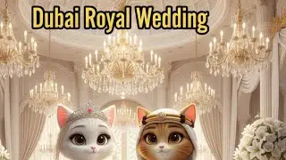 Dubai Royal Wedding 🏰🐱 | Princess Cat Luxury Fun