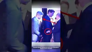 Russian President Putin Signals Bodyguard | Canada | Kremlin | Moscow | #russia #putin #shorts