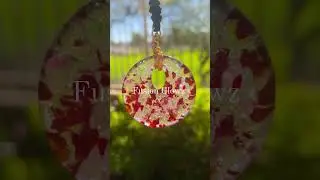 ✨️Gleam Haven, Dichroic Glass Pendant, has landed at Fusion Glowz &rarr; fusionglowz.etsy.com #glassart