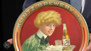 Kuntz Brewery Bologna Girl Beer Tray | June 10, 2021 | Miller & Miller Auctions