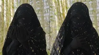 Sunnahti simple style eye veil modesty hijab