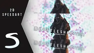 Sick 2D Youtube Banner Speedart 2 | ByySynked