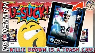 I'VE HAD ENOUGH! WILLIE BROWN IS TRASH! RAGE SOLD! Madden 20 Ultimate Team