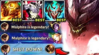 MALPHITE TOP IS NEW META! HE'S NOW 100% UNSTOPPABLE (S+ TIER) - 2025 Malphite TOP Gameplay Guide