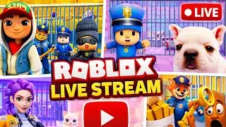 Roblox OBBYS LIVE 🔥 Prison Escape, Funny Fails & Non-Stop Action! | Live Stream