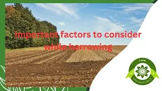 Unlocking Success: 14 Must-Know Factors for Effective Land Harrowing#harrowing #landpreparation