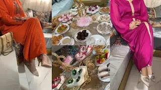 روتين عيد الفطر🎉فوتو معايا يوم كامل 🎉 عاداتنا وتقاليدنا 🎉طاولة عيد الفطر