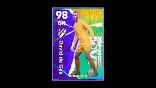 David de gea level training #efootball2025 #efootball #shorts