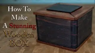 Making A Wooden Box With Exotic Wood Species Macassar Ebony & Black Poison Wood