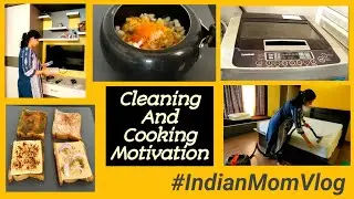 Full Day Cooking And Cleaning Motivation |  How To Be More Productive |  Hindi Vlog |  Daily Routine