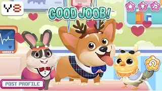 Cute Animals Emergency Hospital Game Walkthrough Review #games #gameplaywalkthrough #gameplay
