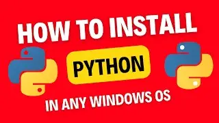 How to install Python in Windows