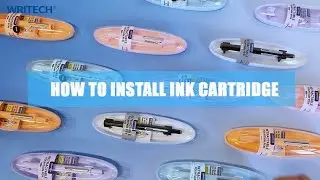 How to replace ink cartridges for your Clictek Fountain Pen #writech #fountainpen #stationery