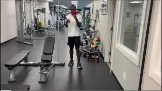 First live stream early morning gym workout!
