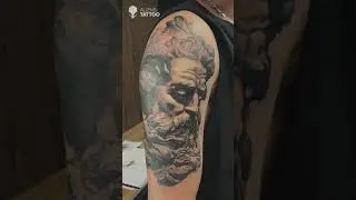 Customized Greek God Tattoo | Aliens Tattoo Studio