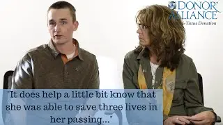 Perri's Legacy Lives On | Donor Alliance - Peter & Kelly, Donor Family