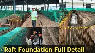 Raft Foundation Full Detail || राफ्ट फाउंडेशन की पूरी जानकारी || Civil Work Solution  