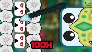 STARVE.IO - 100 GARLIC SEED IN A VAMPIRE MODE R.I.P VAMPIRES BIGGEST HUMAN ARMY