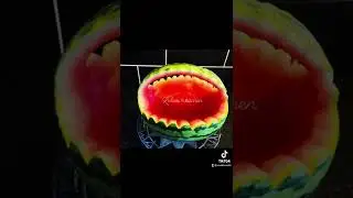 How to make a watermelon Basket: #carving #carvingfruits #carvingknife #art #artist #fullrecipe