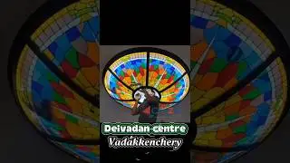 Installing a Custom Stained Glass Dome | Deivadan Centre, Vadakkenchery | Crizzle Glass Art