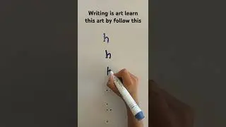 easy write of letter h#learn with Meherban#writing#alphabet#shorts#viral