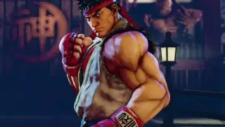 Street Fighter 5 Ryu BEATS Necalli cinematic story mode