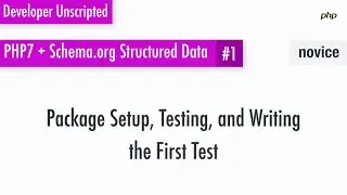 PHP Schema Library 02: Create Person Schema using TDD