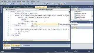 Visual Basic Tutorial   175   Paint Part 8 Changing The Brush Size ‏