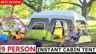 Core 9 Person Instant Cabin Tent 2023 Best Review