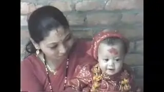 Unisha's pasni ( Rice feeding ceremony ) 2063