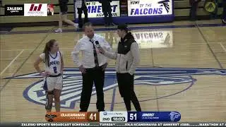 Iola-Scandinavia Thunderbirds против Amherst Falcons | Женский баскетбол WIAA 2025 | Zaleski Sports