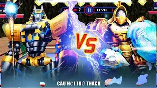 Robot vs Superhero | | Batman Ring fight #superhero#robotgame gaming guru