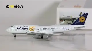 Lufthansa Boeing 747-400 - 50 Years Innovation Partnership sticker | Review #524