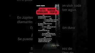Datos random demasiados fuertes #frases #datos #random #datoscuriosos #datosinteresantes