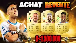 ACHAT REVENTE FUT 22 | PASSER DE 0K &agrave; 1,5M DE CREDITS📈 SUPER FACILEMENT - TUTO ACHAT REVENTE