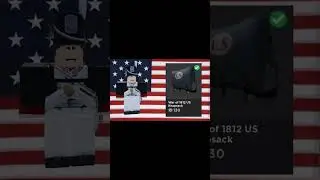 How to make a US 16th Infantry Reg. Uniform in Roblox! #warof1812 #shorts #fyp #roblox #history