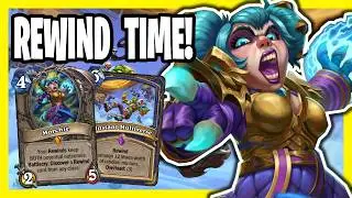 Morchie Shaman is ALARMINGLY FUN! Echoes of the Infinite Hearthstone Shaman Deck