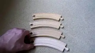 Jastrow Illusion -Train track optical illusion