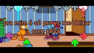 vc Garfield / fnf lasagna letra em portugu&ecirc;s