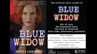 Book Launch of Blue Widow by Sonya Leeding - Ocean Reeve Publishing
