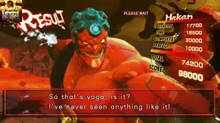 ULTRA STREET FIGHTER IV Hakan Arcade Mode
