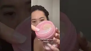Trying April Skin Pink Aloe Vera with me #aprilskin #kskincare #kbeauty #glassskin